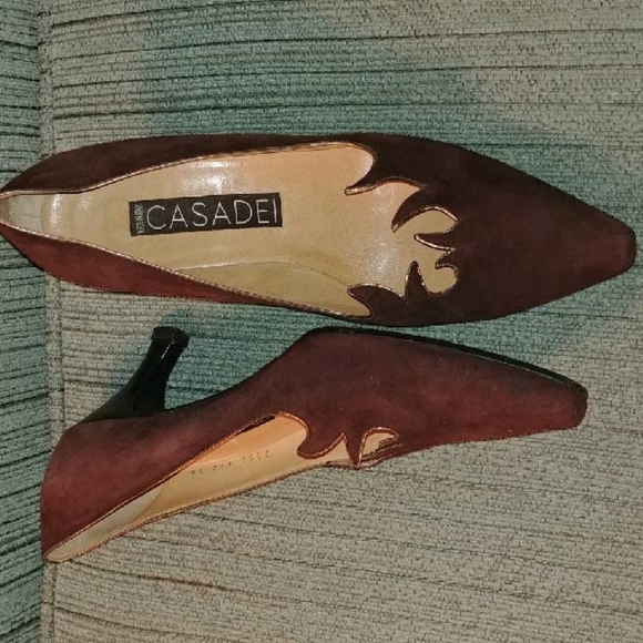 Casadei suede leather flame shoes. - Picture 10 of 10